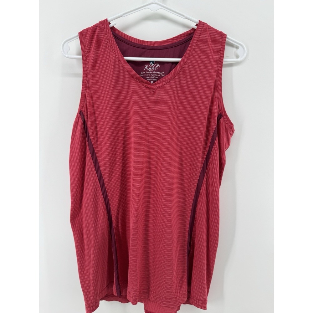 Kuhl Women's Medium Athletic Tank Top Size Medium Coral Red
